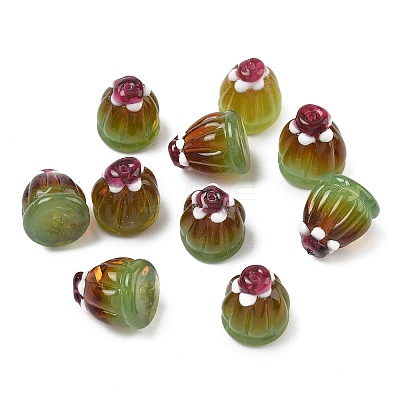 Handmade Lampwork Beads LAMP-Z022-01A-1