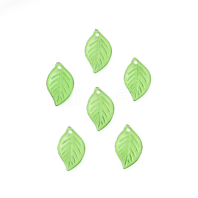 Transparent Acrylic Pendants TACR-T012-06-1