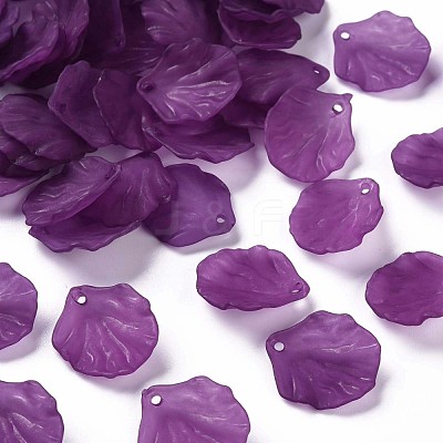 Transparent Frosted Acrylic Pendants MACR-S371-01A-743-1