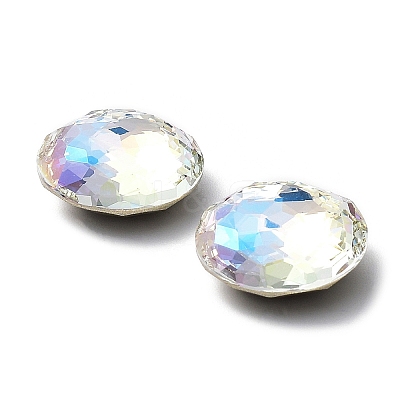 K9 Glass Rhinestone Cabochons X-RGLA-P035-04B-M-1