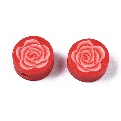 Handmade Polymer Clay Beads CLAY-N008-022E-1