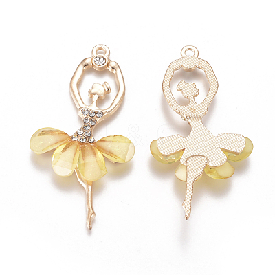 Alloy Big Pendants PALLOY-I198-B07-1