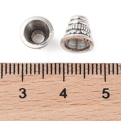 Tibetan Style Alloy Bead Cone FIND-C060-031B-AS-1