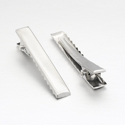 Iron Alligator Hair Clip Findings IFIN-A171-08C-02-1