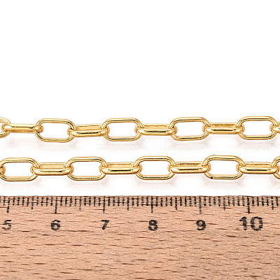 Brass Cable Chains CHC-T018-26G-1