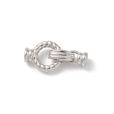 925 Sterling Silver Fold Over Clasps SE-CBAF1B0-05P-1