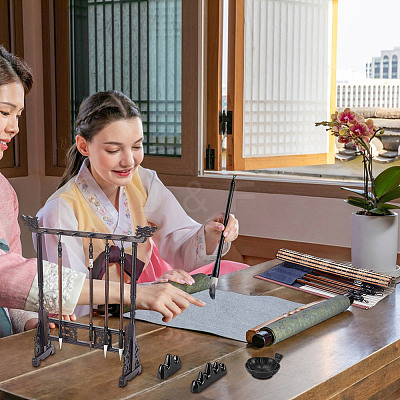 Chinese Calligraphy Drawing Kit AJEW-GA0008-13-1
