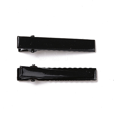 Iron Flat Alligator Hair Clip Findings PHAR-S039-46mm-1