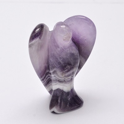 Angel Natural Amethyst Home Display Decorations DJEW-L009B-06-1