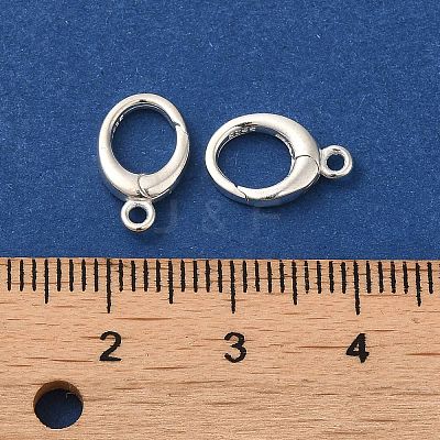 925 Sterling Silver Twister Clasp STER-D006-14S-1