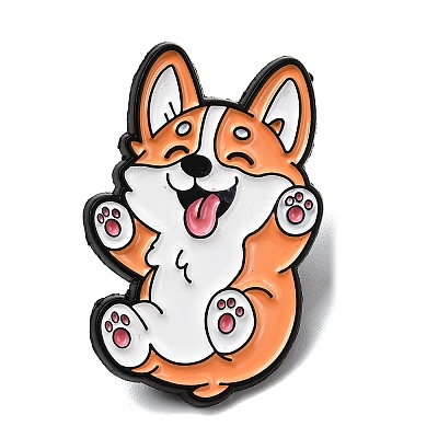 Corgi Enamel Pins LS-JEWB-I055-04EB-06-1