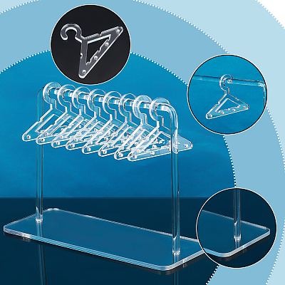 1 Set Acrylic Earring Display Stands EDIS-PH0001-36B-1