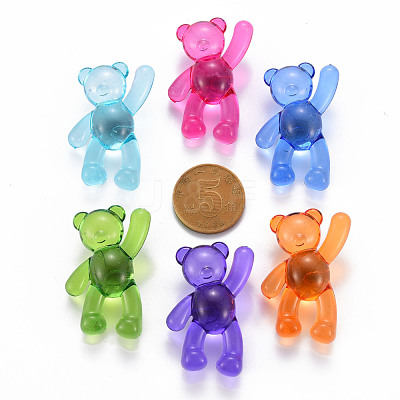 Transparent Acrylic Beads MACR-S373-01B-1