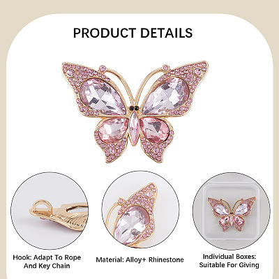 1Pc Alloy Rhinestone Cabochons FIND-CP0002-99B-1