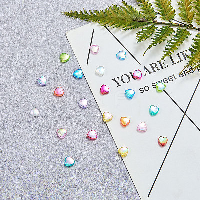 Eco-Friendly Transparent Acrylic Beads TACR-CJ0001-02-1