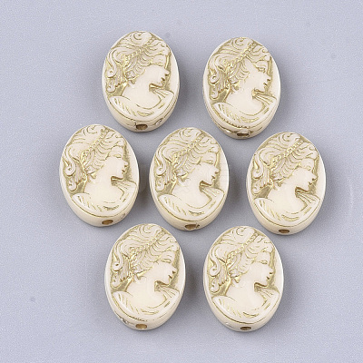 Plating Acrylic Beads X-PACR-T008-05C-1