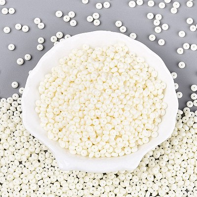 Opaque Glass Seed Beads SEED-N012-09A-01-1