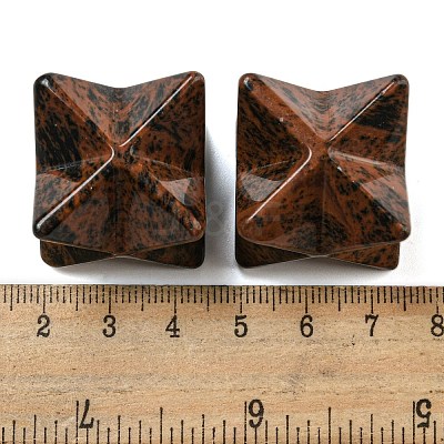 Natural Mahogany Obsidian Beads G-A206-01B-64-1