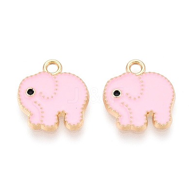 Alloy Enamel Charms PALLOY-T092-31G-03-1