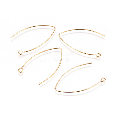 PVD Vacuum Plating 304 Stainless Steel Earring Hooks STAS-I120-23B-G-1
