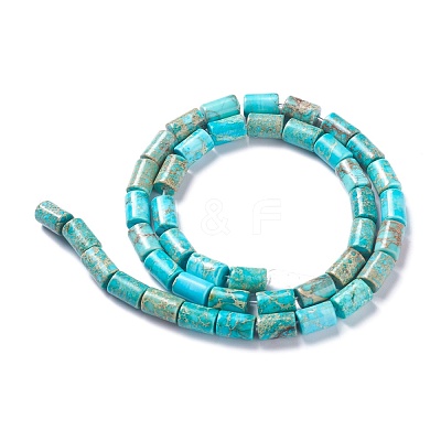 Natural Imperial Jasper Bead Strands G-P444-04G-1