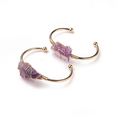 Long-Lasting Plated Brass Cuff Bangles BJEW-F394-A03-1
