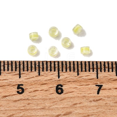 Cylinder Glass Seed Beads GLAA-NH0005-01G-1