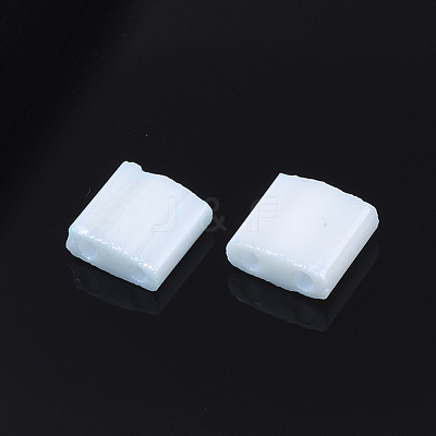 2-Hole Opaque Glass Seed Beads SEED-S023-07D-1