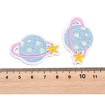 Polyester Computerized Embroidery Cloth Iron on Sew on Patches PATC-L001-13-1