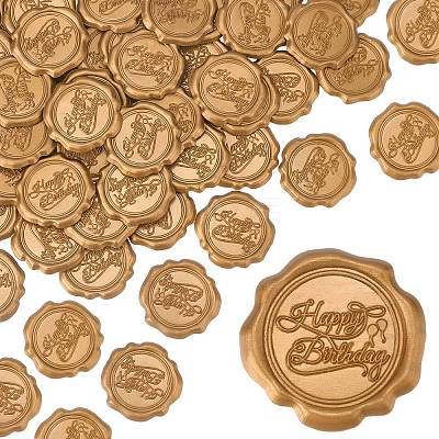 60Pcs Adhesive Wax Seal Stickers DIY-CP0006-30-07-1