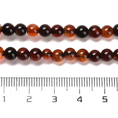 Natural Carnelian Beads Strands G-B079-A03-01-1