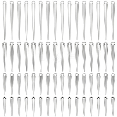 80Pcs 4 Styles Alloy Pendants FIND-SC0023-57-1