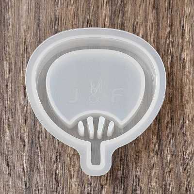 Fan Pendant DIY Silhouette Silicone Molds LS-DIY-Z040-01A-1