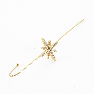 Star Stud Earring EJEW-N099-018-NF-1