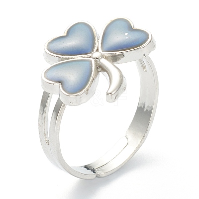 Adjustable Iron Finger Rings RJEW-B032-05P-1
