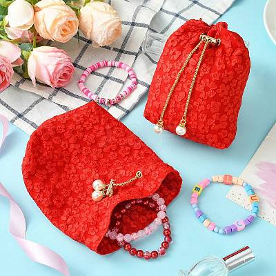 Joyful Sugar Drawstring Bags with Chain ST-CJ0002-01B-1