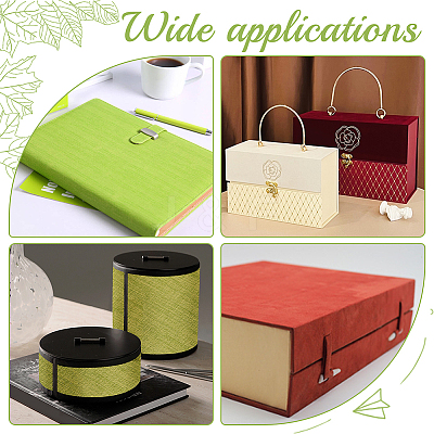 1Pc DIY Imitation Leather Cloth DIY-OC0010-65E-1