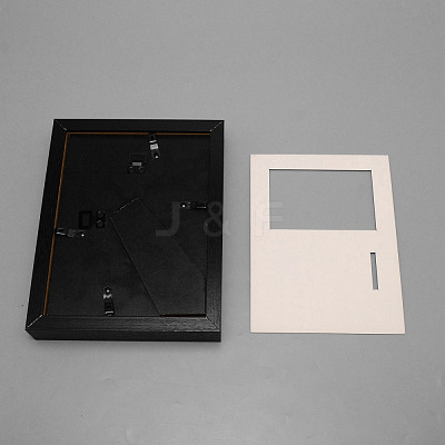 Wooden Presentation Boxes for Metal Storage and Photo Display AJEW-WH0258-142-1