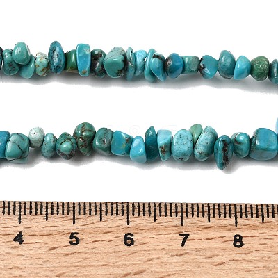 Natural HuBei Turquoise Bead Strands G-H345-A01-06-1