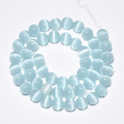 Cat Eye Beads Strands X-CE-M011-10mm-14-1