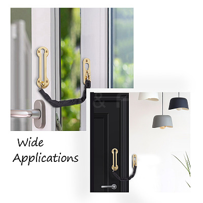 Stainless Steel Swing Bar Door Lock SW-TAC0002-02B-1