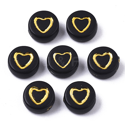 Opaque Acrylic Beads PACR-N006-004-1