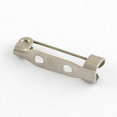 Tarnish Resistant 304 Stainless Steel Pin Brooch Back Bar Findings STAS-Q184-02-1