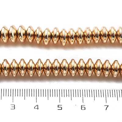 Electroplated Synthetic Non-magnetic Hematite Beads Strands G-M095-C01-03KCG-1