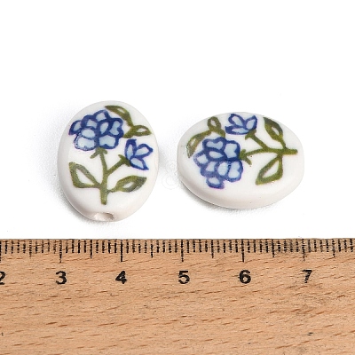 Printed Handmade Porcelain Beads PR-CBAB520-01D-1