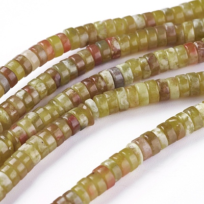 Natural Serpentine Jade Beads Strands G-F612-02B-1