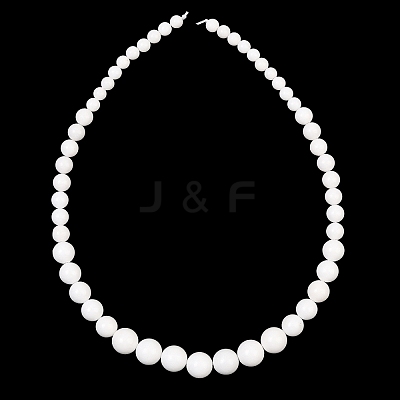 Natural Mashan Jade Graduated Beads Strands GG-CBA2AE1-A08-B-1