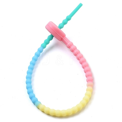 Heart Silicone Cable Ties X-SIL-T057-01I-1