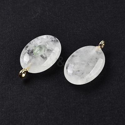 Natural Mixed Stone & Cubic Zirconia Pendants G-Z076-01G-1