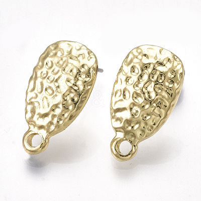 Alloy Stud Earring Findings PALLOY-T065-31-1